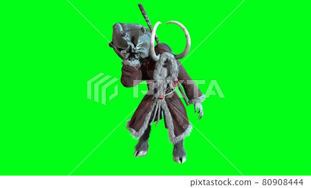 Krampus 3d render model CG 80908444