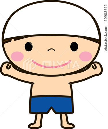 Children swimming Children swimming 80908833