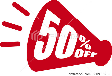 50% OFF Megaphone 80911689