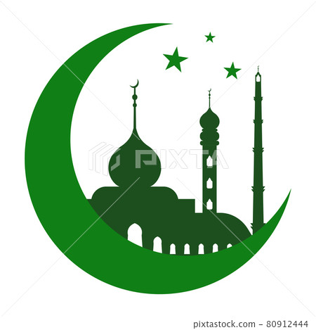 Islamic Mosque logo for pray, Mubarak Ramadan, Muslim and company logo 80912444