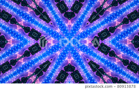 Star kaleidoscope background. Beautiful multicolor kaleidoscope texture. Unique kaleidoscope design, unique shape, wonderful texture, purple abstract pattern Star kaleidoscope background. Beautiful multicolor kaleidoscope texture. Unique kaleidoscope design, unique shape, wonderful texture, purple abstract pattern 80913878