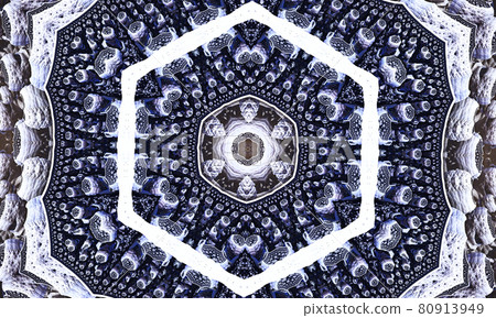 Psychedelic ornament kaleidoscope. Bright neon forms. Ultraviolet illustration. Abstract glowing pattern. Indian, Korean, Arabic ornament. Good for wrapping paper, backgrounds, wallpaper, prints. Psychedelic ornament kaleidoscope. Bright neon forms. Ultraviolet illustration. Abstract glowing pattern. Indian, Korean, Arabic ornament. Good for wrapping paper, backgrounds, wallpaper, prints. 80913949