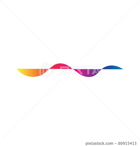 Sound waves vector illustration Sound waves vector illustration 80915413