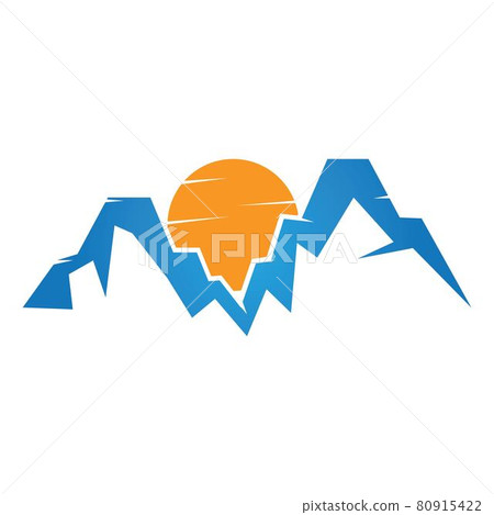 Mountain icon Logo Mountain icon Logo 80915422