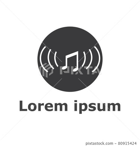 Sound waves vector illustration Sound waves vector illustration 80915424