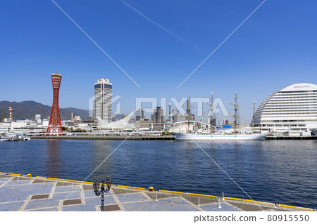 [Hyogo Prefecture] Kobe Harborland and cityscape 80915550