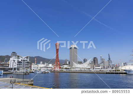 [Hyogo Prefecture] Kobe Harborland and cityscape 80915553