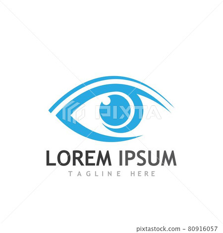 Eye Care vector logo design Eye Care vector logo design 80916057
