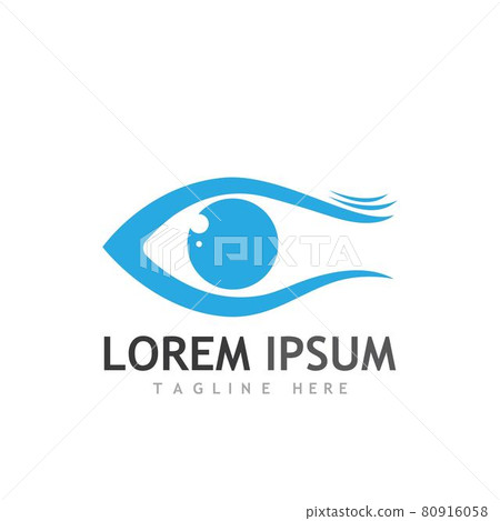 Eye Care vector logo design Eye Care vector logo design 80916058