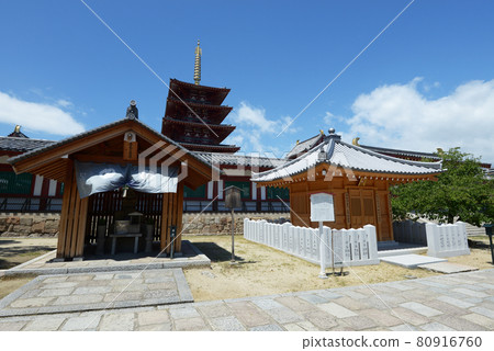 Shitennoji Temple Bishamonten and Ichijoin Tennoji Ward, Osaka City 80916760