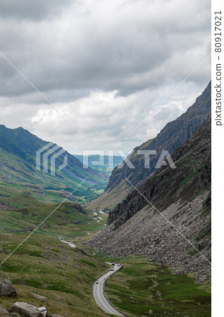 Snowdonia National Park in North Wales, UK 80917021