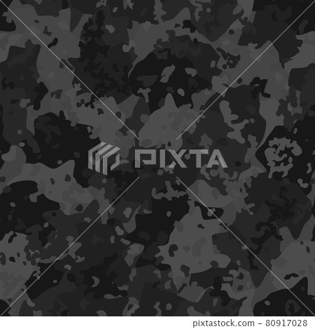 Camouflage Seamless Pattern Background. Classic Clothing Masking