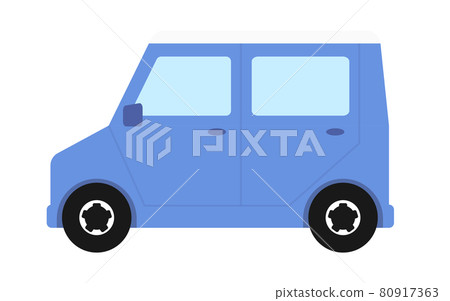 Simple blue light car Simple blue light car 80917363