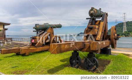Choshu Cannon Text Space Scenery 山口縣下關市 80918322