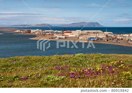 Village Uelen, Chukotka, Russia. 80919842