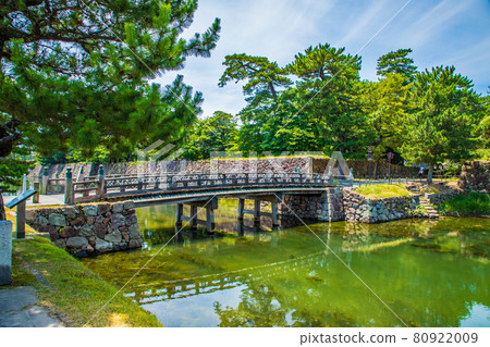 島根縣松江城石垣 島根縣松江城石垣 80922009