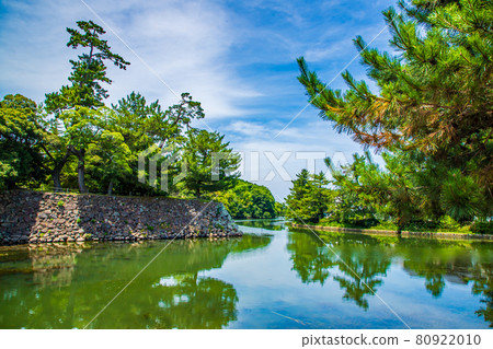 島根縣松江城石垣 島根縣松江城石垣 80922010