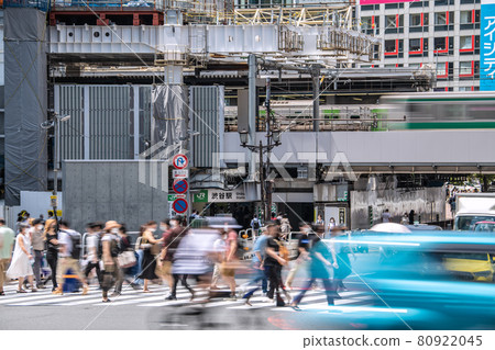 日本東京城市景觀擴展框架（根據宣言，水中最多4,200人，全國最多15,813人）= 8月11日 80922045