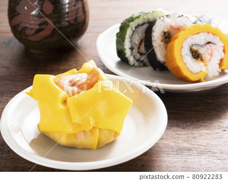 Chakin sushi and Taimaki sushi 80922283