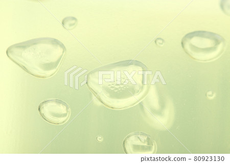 Hair Gel with bubble inside, macro stacking photo 80923130