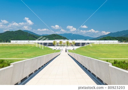 夏日藍天與陸前高田風景 夏日藍天與陸前高田風景 80923203