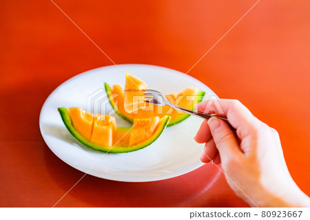 Quincy Melon Eating Fork [Fruits Fruits] 80923667