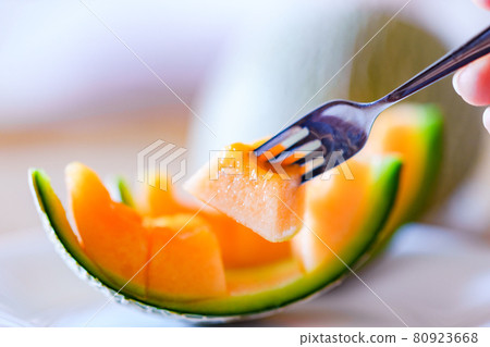 Quincy Melon Eating Fork [Fruits Fruits] 80923668