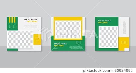 Editable Post Template Social Media Banners for Digital Marketing. Promotion Brand Fashion. Stories. Streaming. 80924093