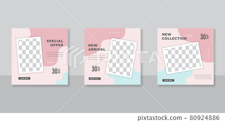 Social media template business agency for digital marketing and business sale promo. furniture or fashion advertising. banner offer. promotional mockup photo vector frame 80924886