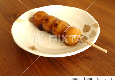 Mitarashi dango 小吃 80927204