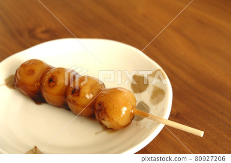 Mitarashi dango 小吃 80927206