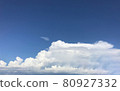 Cumulonimbus and deep blue blue sky 2 Cumulonimbus and deep blue blue sky 2 80927332