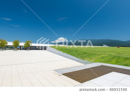 Summer blue sky and scenery of Rikuzentakata Summer blue sky and scenery of Rikuzentakata 80931598