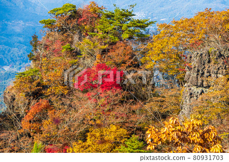 秋天的涼山<福島縣> 秋天的涼山<福島縣> 80931703