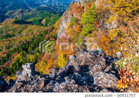 秋色中的靈山<福島縣> 奇石 秋色中的靈山<福島縣> 奇石 80931707