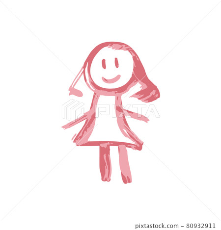 Doodle grunge style icon. Decorative element. Outline, cartoon line icon Doodle grunge style icon. Decorative element. Outline, cartoon line icon 80932911