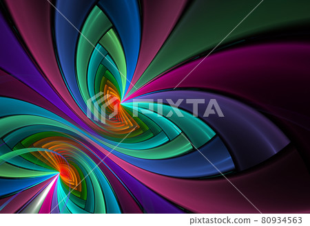 Abstract ribbons background illustration design Abstract ribbons background illustration design 80934563