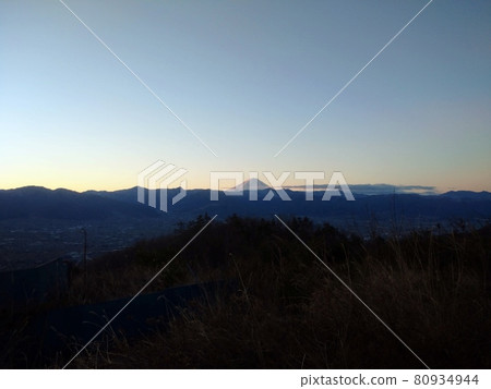 清晨@富士山 80934944