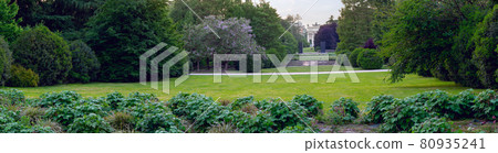 Milan, Italy. View on Arco della Pace from Sempione park. Empty park during total quarantine epidemic in the city.Parks closed due to COVID-19. Coronavirus pandemic outbreak in Europe Milan, Italy. View on Arco della Pace from Sempione park. Empty park during total quarantine epidemic in the city.Parks closed due to COVID-19. Coronavirus pandemic outbreak in Europe 80935241