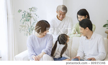 Three generation family / family Three generation family / family 80935346