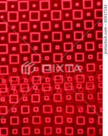 Passionate square hologram 03 / red Background material Vertical Other colors available 80937142