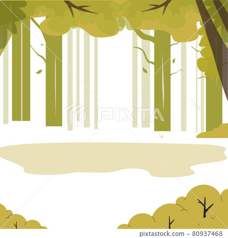 Green wood with place to camping. Outdoor relax and rest 80937468