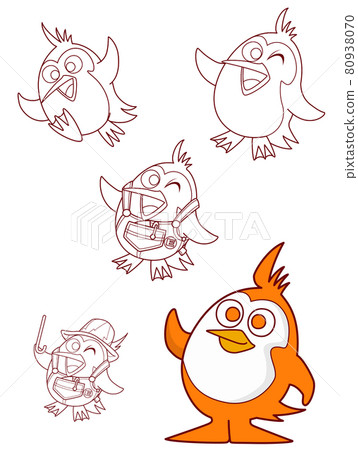 Penguins, characters, 5 cuts 80938070