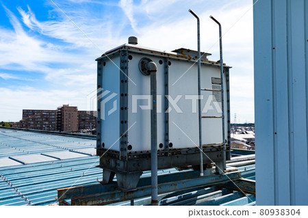 Auxiliary elevated water tank for indoor fire hydrant equipment Iron panel tank 80938304