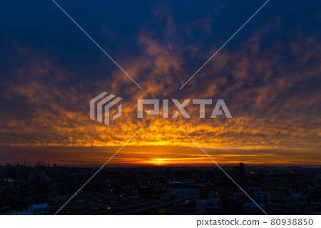 Fiery dusk Fiery dusk 80938850