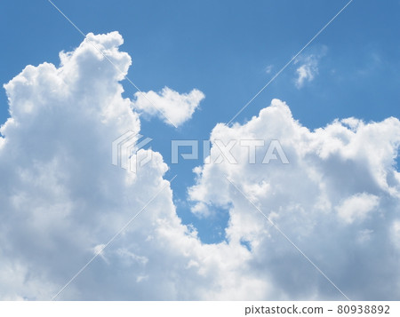  Blue sky and clouds 80938892