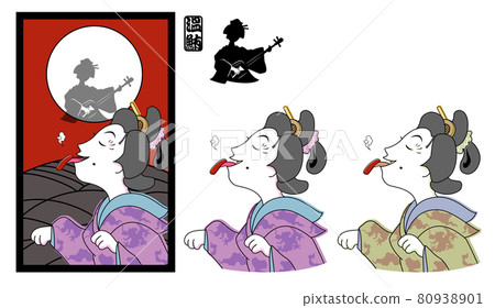 落語、花札、貓忠信 80938901