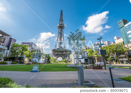<< Aichi Prefecture >> Nagoya cityscape Sakae Hisaya Odori Park << Aichi Prefecture >> Nagoya cityscape Sakae Hisaya Odori Park 80939071