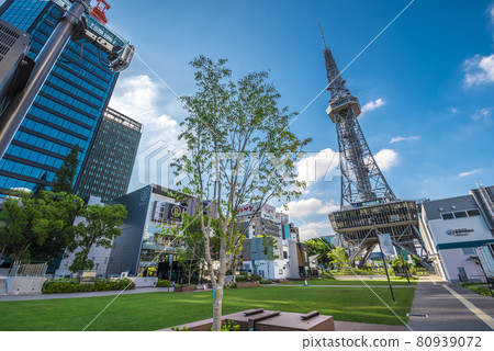 << Aichi Prefecture >> Nagoya cityscape Sakae Hisaya Odori Park << Aichi Prefecture >> Nagoya cityscape Sakae Hisaya Odori Park 80939072
