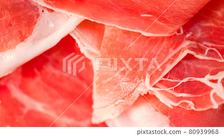 火腿_切片_瘦肉_蛋白質 80939968